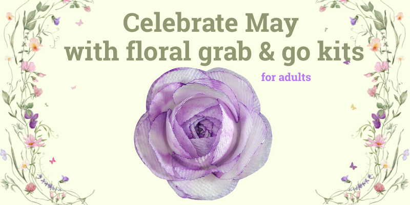 Take home the supplies to make this cute flower. Until supplies last. West Alexandria branch, 16 N. Main Street, Town Hall, West Alexandria, Ohio 45381
